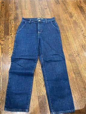 Old Navy Slim Straight Dark Blue Denim Jeans
